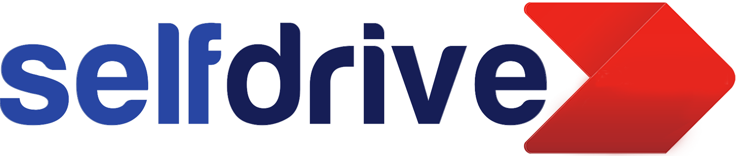 The logo for Selfdrive Car Rental UK